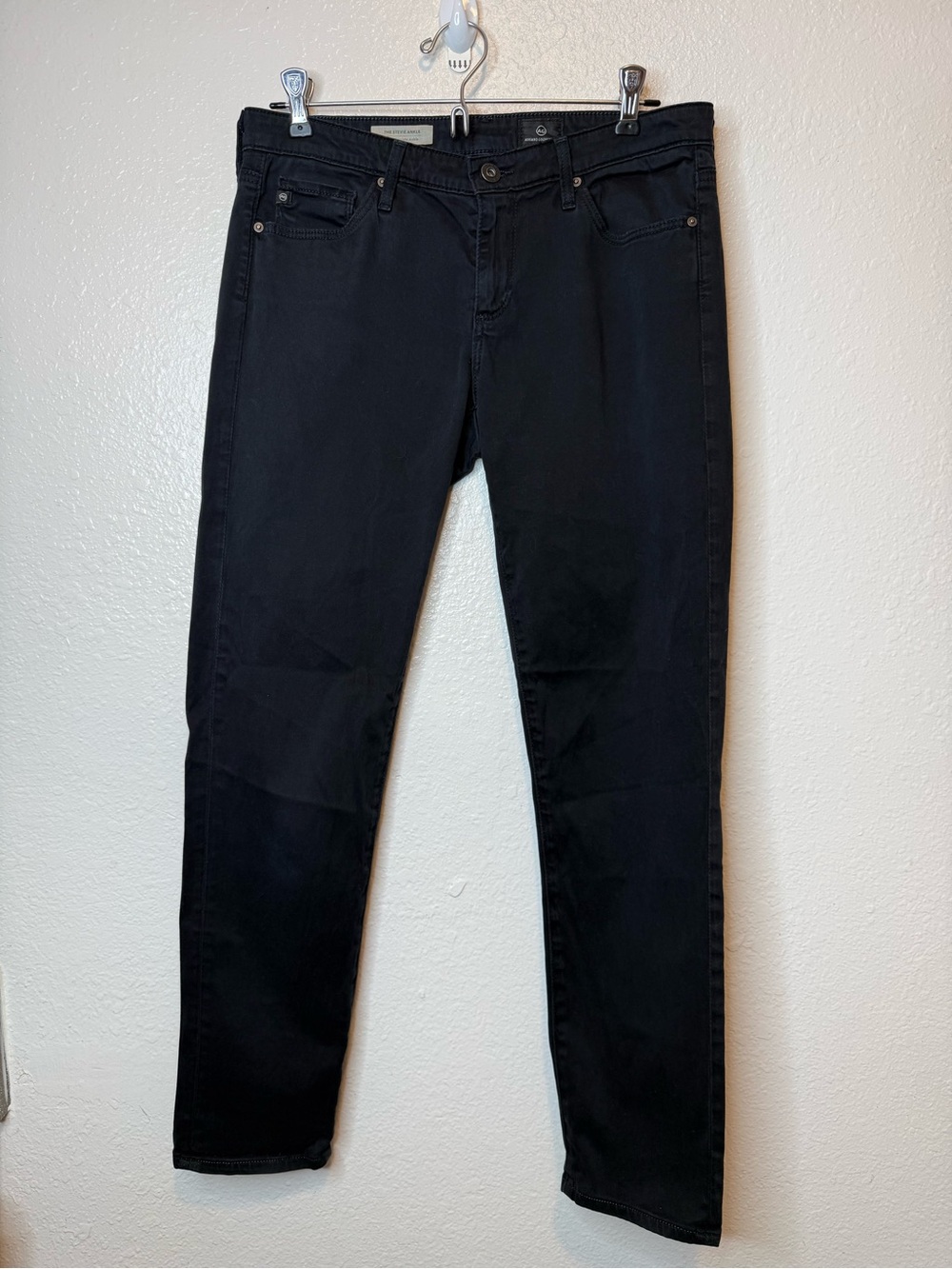 Women's Black Straight-Leg Pants